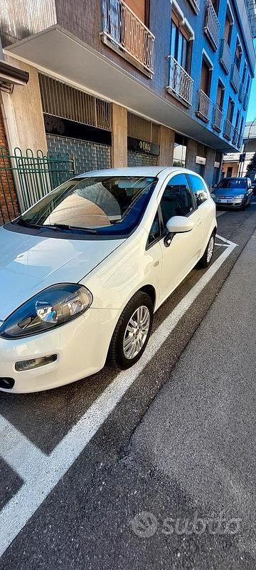Usata Fiat Punto Evo Easy 2013 Bianco Utilitaria