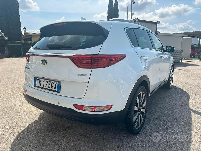 Usata Kia Sportage GT-Line 141 CV (103 kW) 2018 Bianco SUV