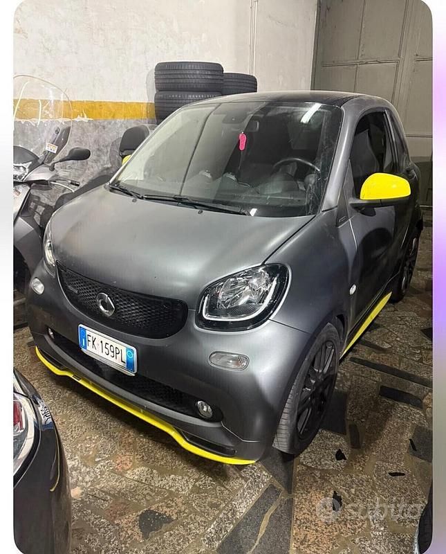 Usata Smart ForTwo Coupé Brabus 89 CV (65 kW) 2017 Grigio Coupé