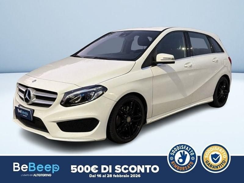 Usata Mercedes B220 Premium 177 CV (130 kW) 2016 Bianco pastello Monovolume