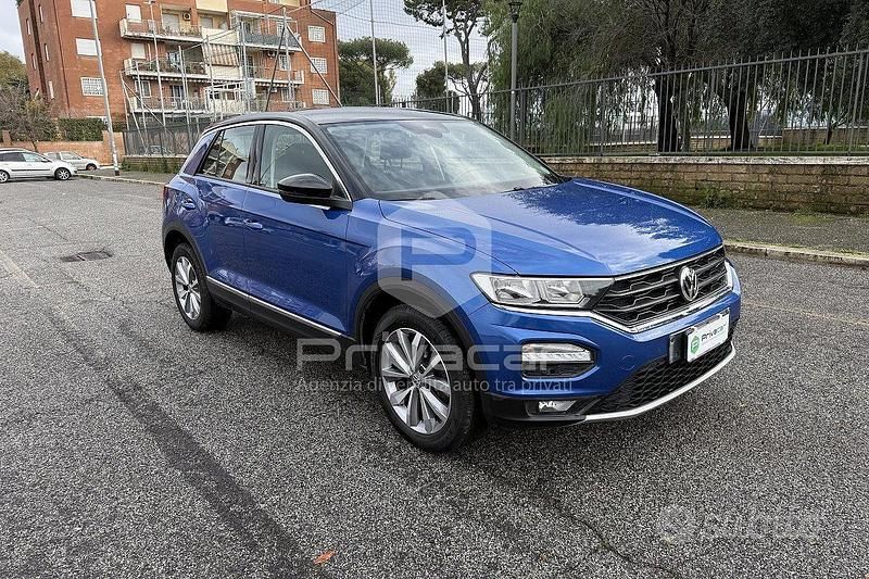 Usata VW T-Roc Style 116 CV (85 kW) 2018 Blu SUV