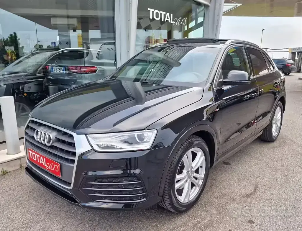 Usata Audi Q3 S-Line 184 CV (135 kW) 2017 Nero metallizzato SUV