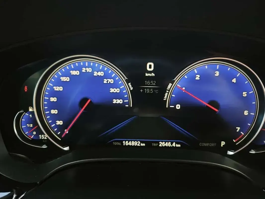 Usata BMW 530 Luxury Line 252 CV (185 kW) 2017 Nero Berlina