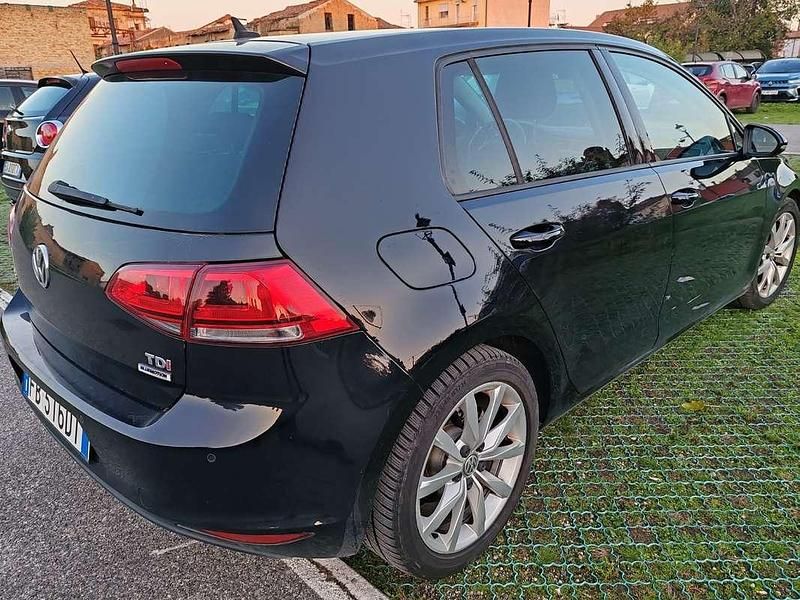 Usata VW Golf VII Comfortline 110 CV (80 kW) 2016 Nero Berlina
