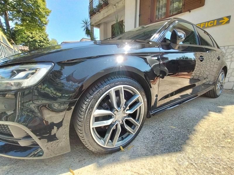 Usata Audi A3 150 CV (110 kW) 2020 Nero Berlina