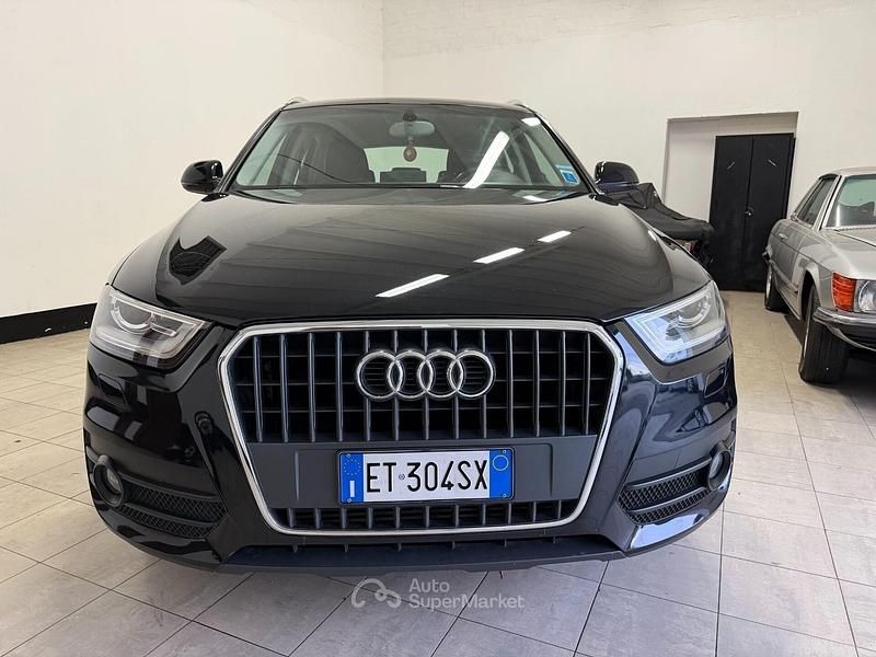 Usata Audi Q3 Advanced Plus 140 CV (102 kW) 2014 Nero SUV