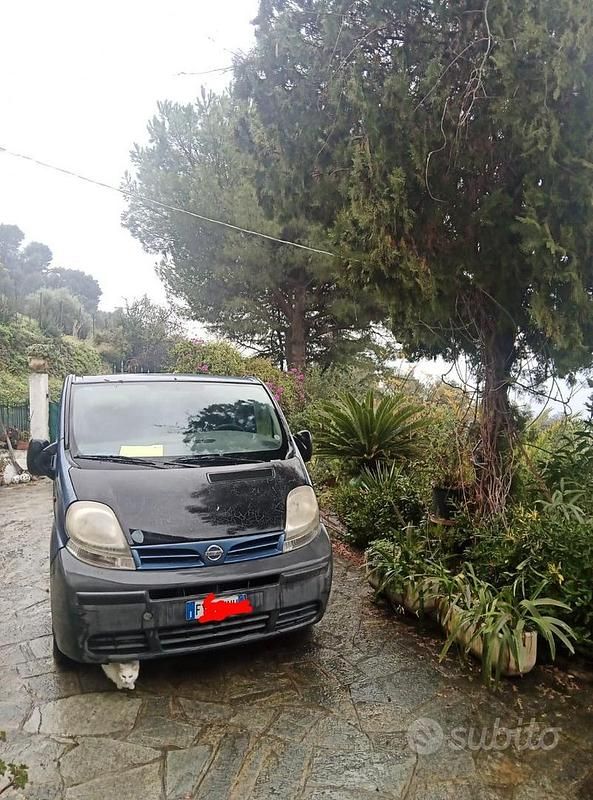 Usata Nissan Primastar 2006 Blu Monovolume