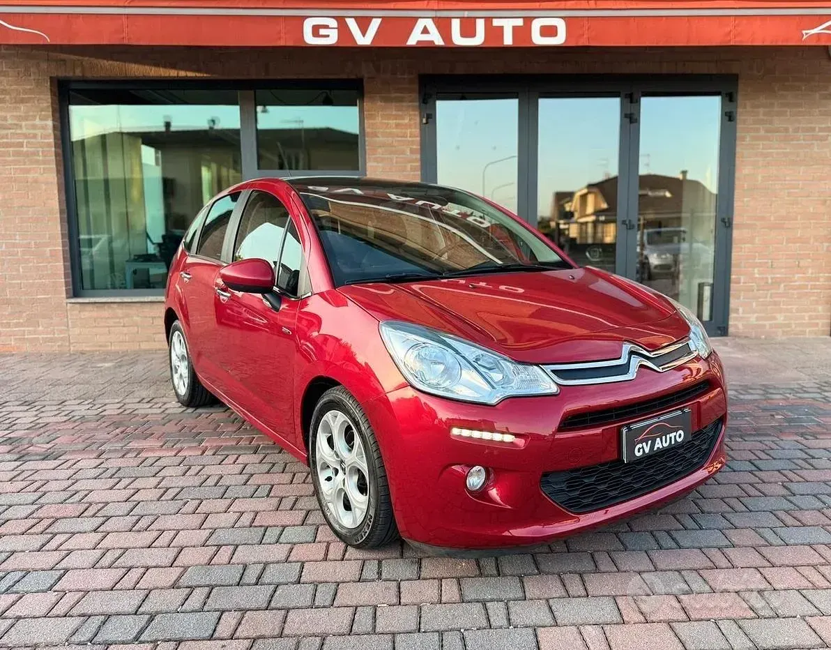 Usata Citroën C3 Exclusive 75 CV (55 kW) 2016 Rosso Berlina