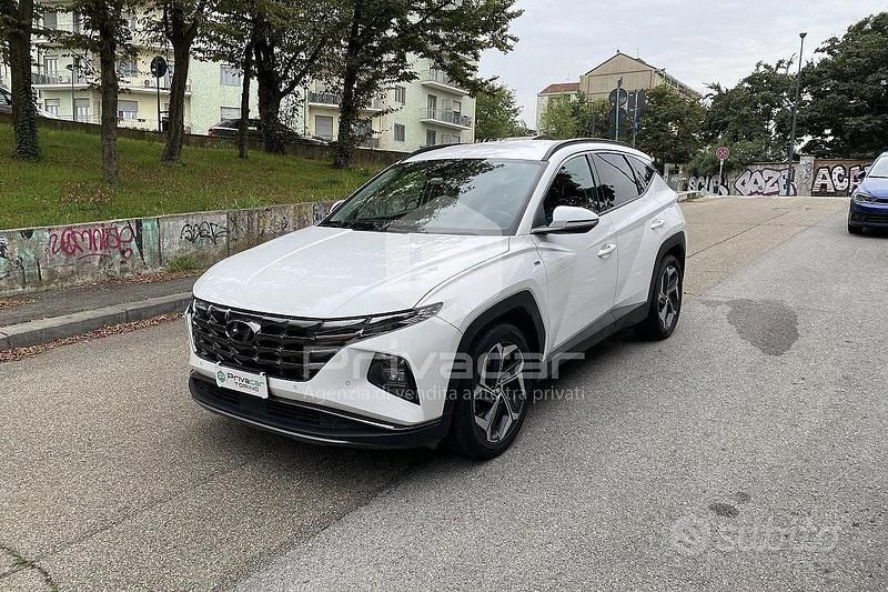 Bianco Usata 2021 Hyundai Tucson SUV | 23.800 € (Buon prezzo) - Immagine 1/4