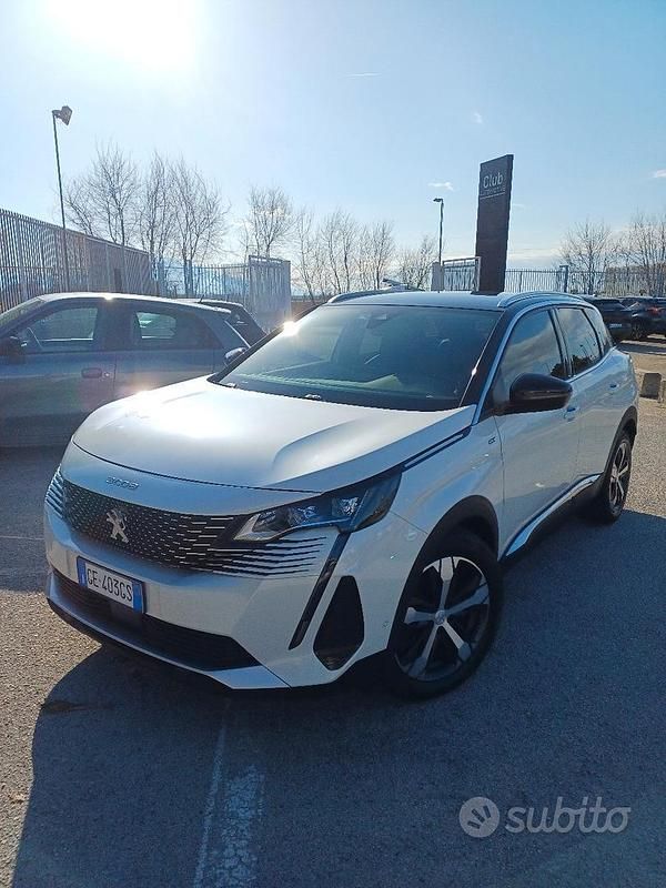 Usata Peugeot 3008 GT 131 CV (96 kW) 2021 Bianco SUV
