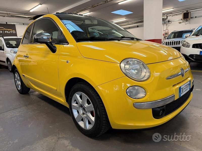 Usata Fiat 500 Sport 101 CV (74 kW) 2008 Giallo Berlina