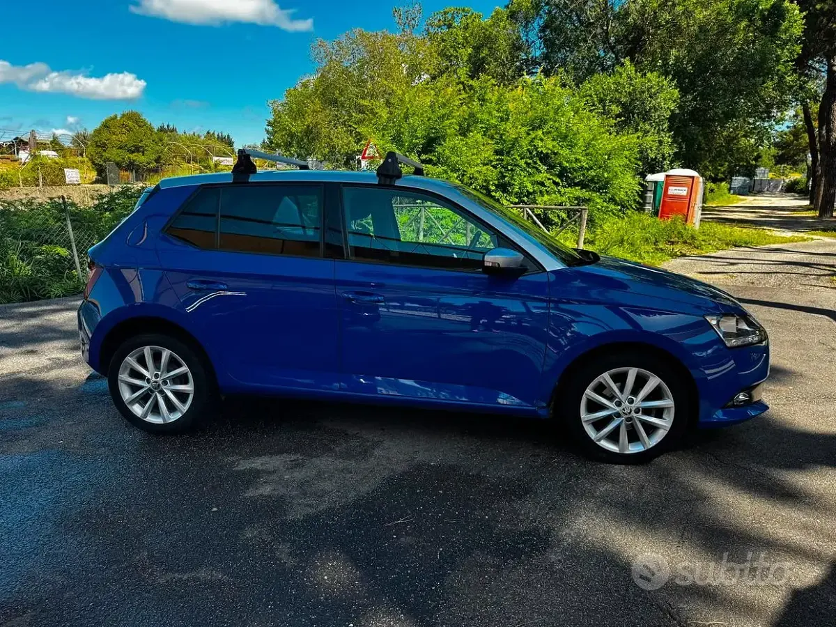Usata Skoda Fabia 95 CV (69 kW) 2020 Bluazzurro Utilitaria