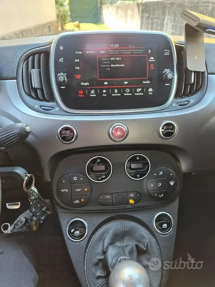 Usata Abarth 695 165 CV (121 kW) 2017 Grigio Utilitaria