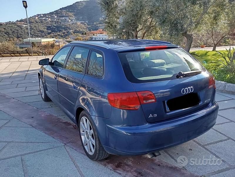 Usata Audi A3 2007 Blu Utilitaria