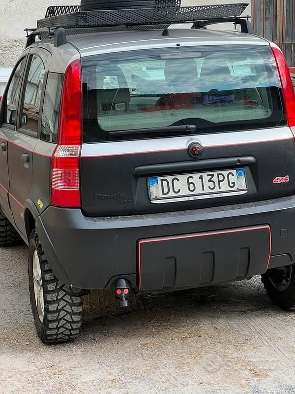 Usata Fiat Panda 4x4 60 CV (44 kW) 2006 Grigio Utilitaria