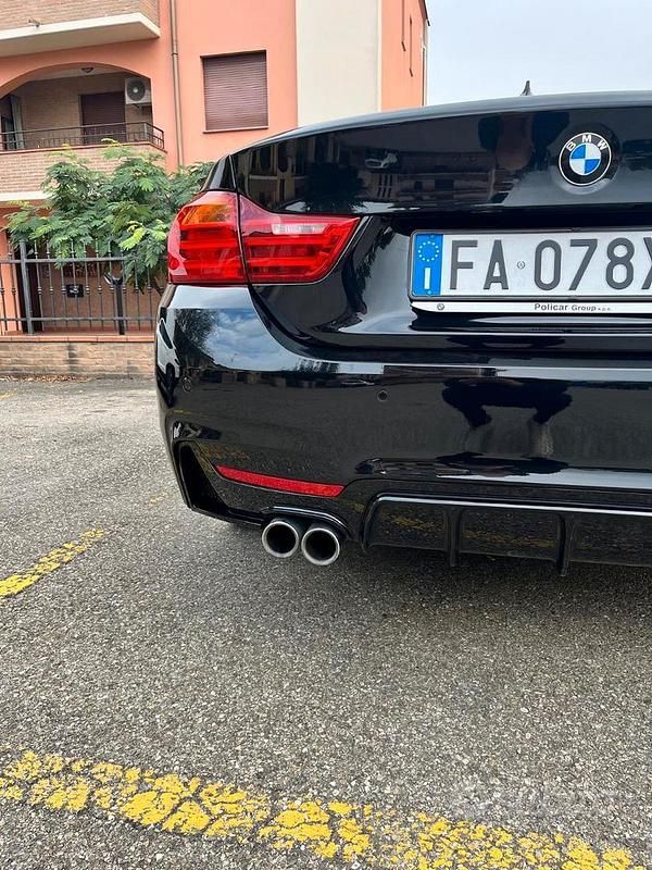 Usata BMW 420 Coupé Sport Line 190 CV (139 kW) 2015 Nero Coupé