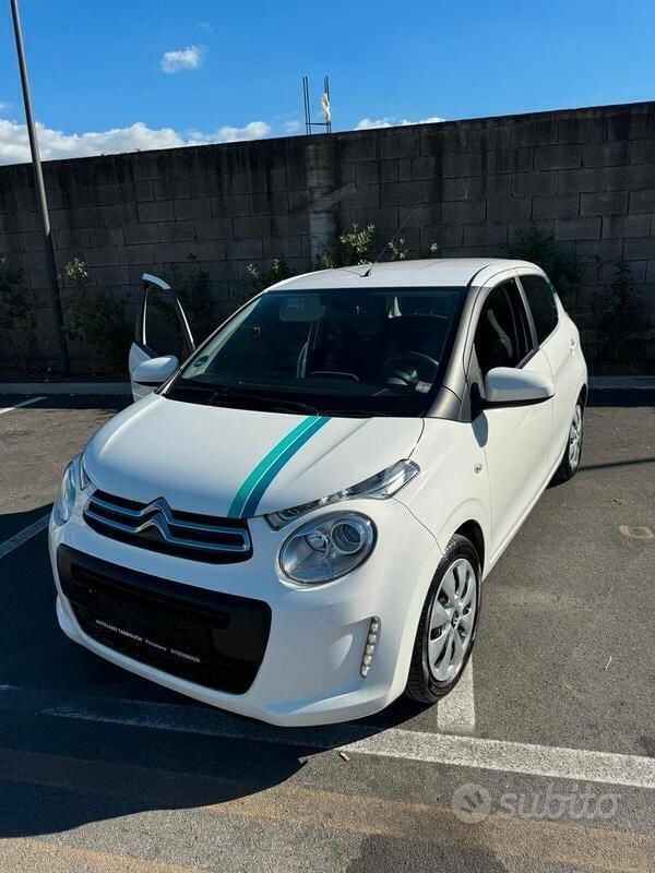 Usata Citroën C1 72 CV (52 kW) 2018 Bianco Utilitaria