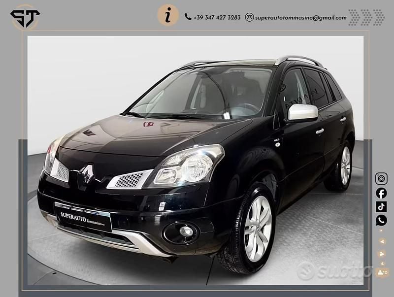 Usata Renault Koleos Luxe 150 CV (110 kW) 2010 Nero SUV