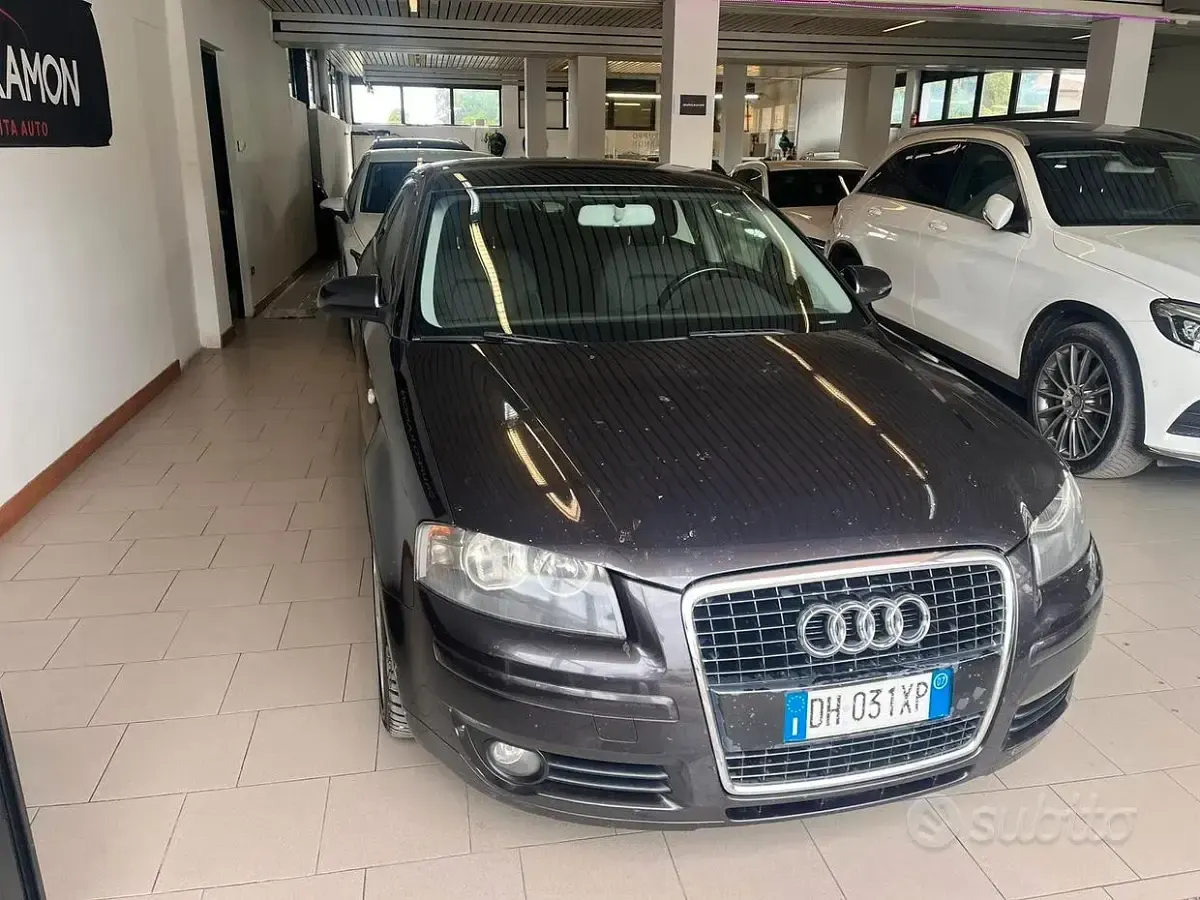 Usata Audi A3 Ambiente 140 CV (102 kW) 2007 Nero Utilitaria