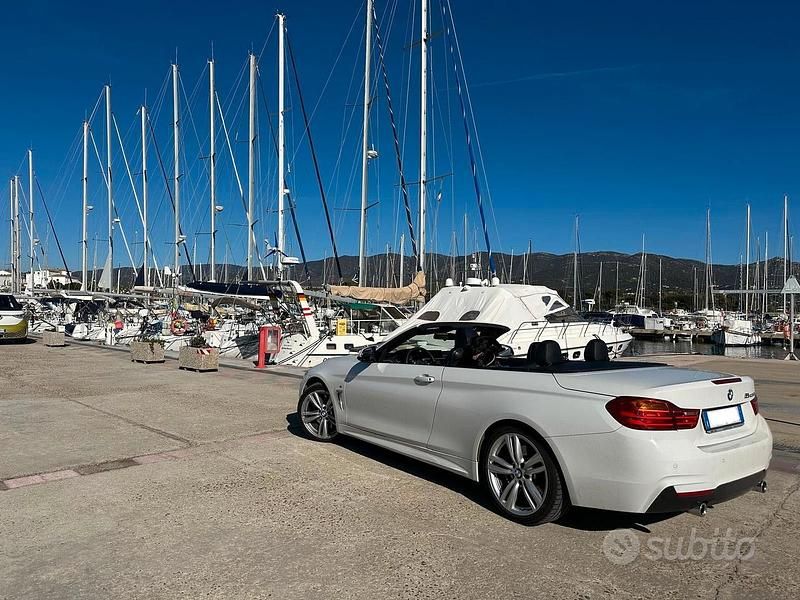 Begagnad BMW 435 M Sport 2013 Vit Cab