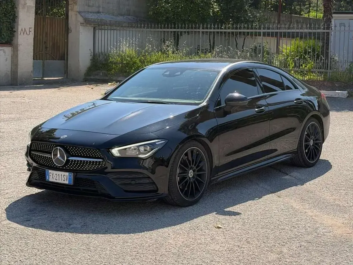 Usata Mercedes CLA200 150 CV (110 kW) 2019 Nero Coupé