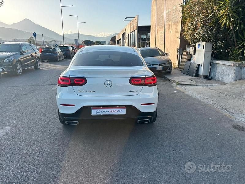 Usata Mercedes GLC220 Premium Plus 194 CV (142 kW) 2020 Bianco Coupé