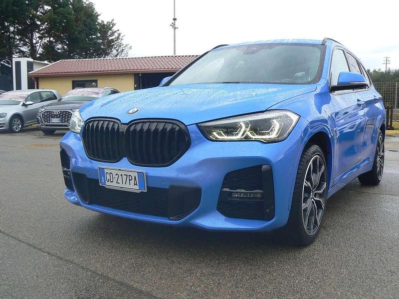 Usata BMW X1 M Sport 150 CV (110 kW) 2021 Misano blue metallizzato SUV