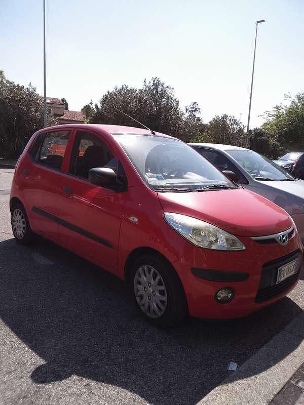 Usata Hyundai i10 65 CV (47 kW) 2010 Rosso Utilitaria