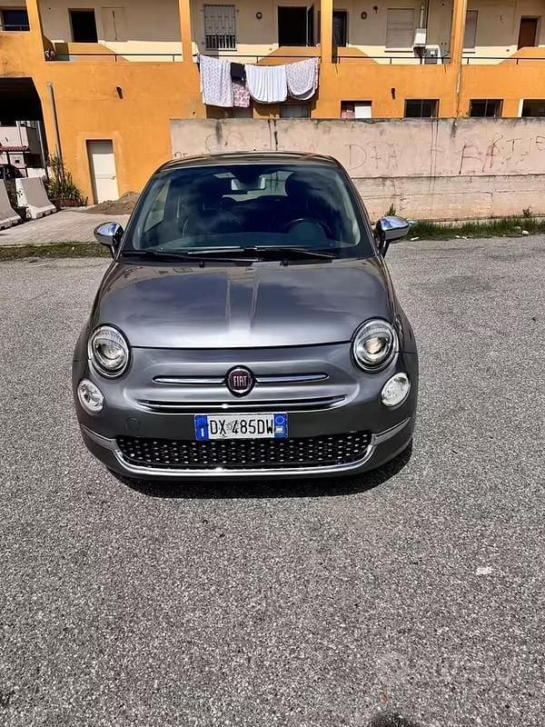 Usata Fiat 500 75 CV (55 kW) 2009 Grigio Cabrio