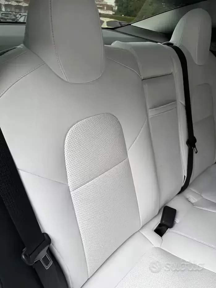 Usata Tesla Model 3 Long Range AWD 152 kW (208 CV) 2019 Bianco Berlina