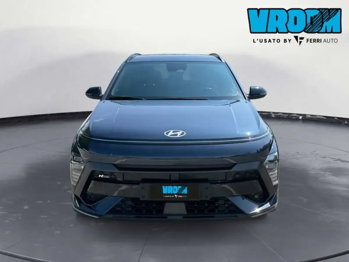 Usata Hyundai Kona N Line 105 CV (77 kW) 2023 Blu SUV