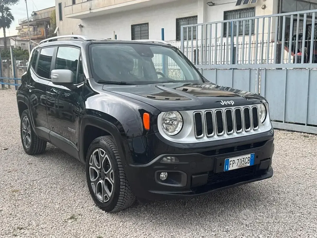 Usata Jeep Renegade Limited 140 CV (102 kW) 2018 Nero SUV