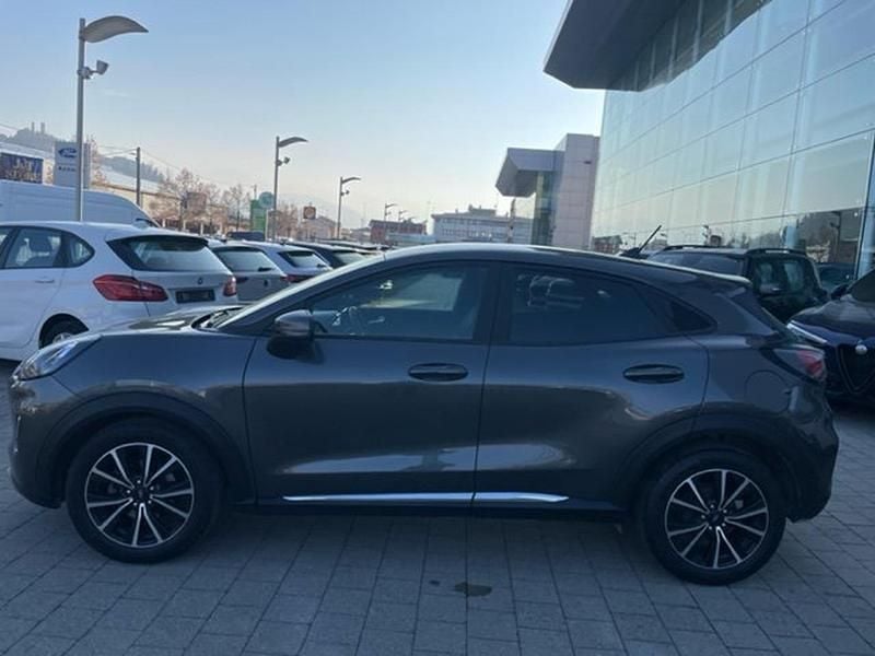 Usata Ford Puma Titanium 125 CV (91 kW) 2020 Grigio scuro pastello Coupé