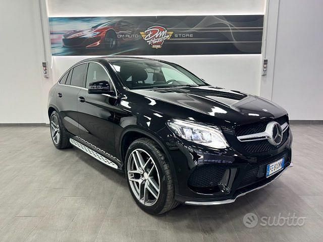 Usata Mercedes GLE350 Premium 258 CV (189 kW) 2016 Nero Coupé