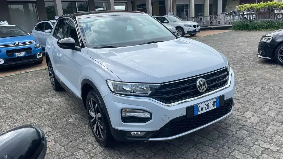 Usata VW T-Roc Advance 116 CV (85 kW) 2020 Bianco SUV