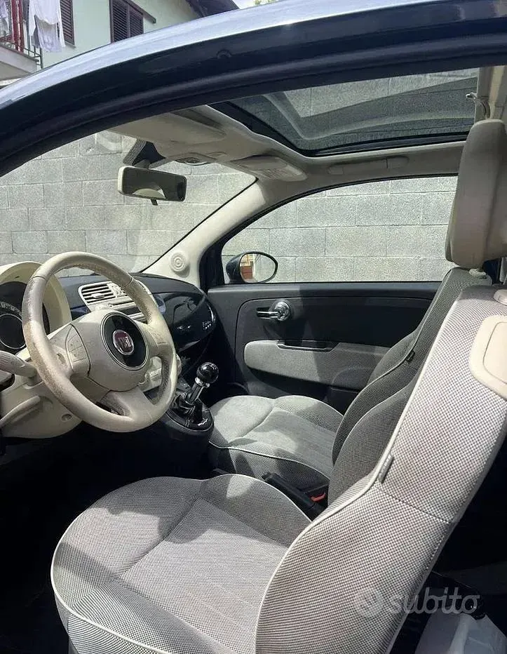 Usata Fiat 500 69 CV (50 kW) 2013 Bluazzurro Berlina