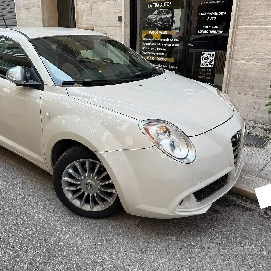 Usata Alfa Romeo MiTo Progression 85 CV (62 kW) 2012 Nero Utilitaria