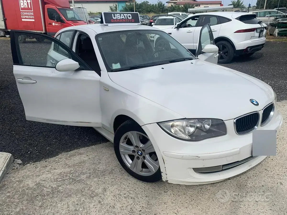 Usata BMW 118 2007 Bianco Utilitaria