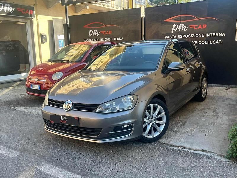 Usata VW Golf VII Highline 105 CV (77 kW) 2013 Grigio Berlina
