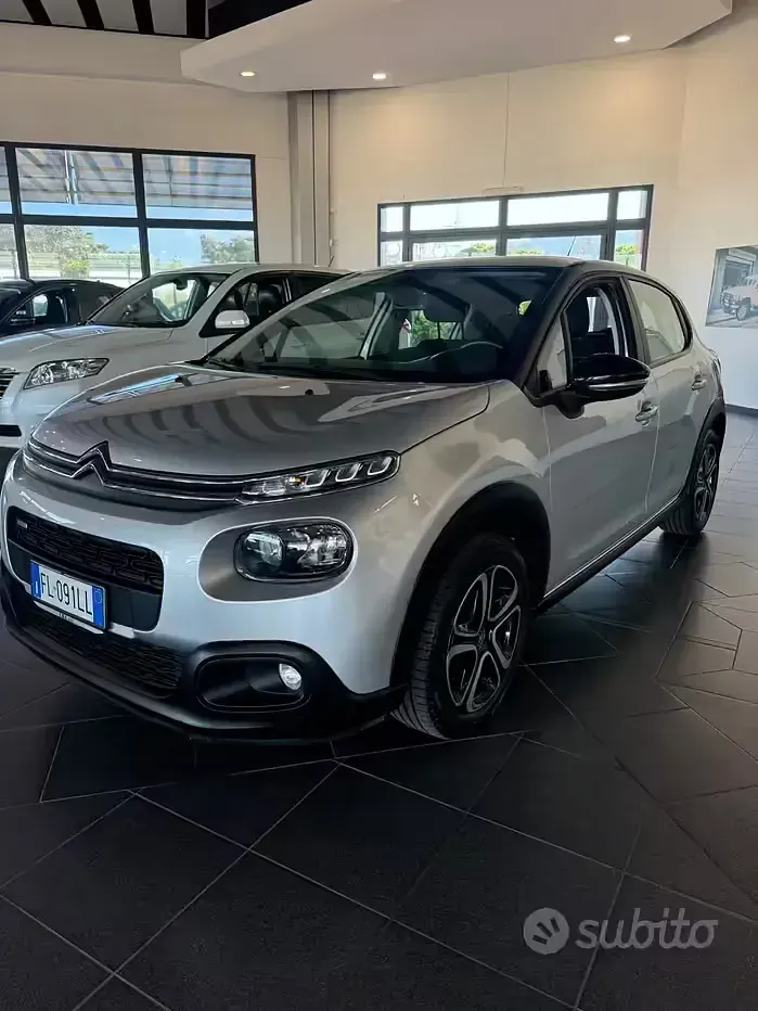 Usata Citroën C3 PureTech 82 CV (60 kW) 2017 Grigio Berlina