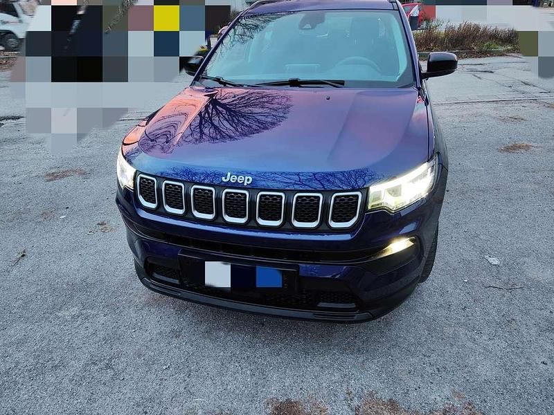 Usata Jeep Compass Longitude 131 CV (96 kW) 2021 Blu/azzurro SUV