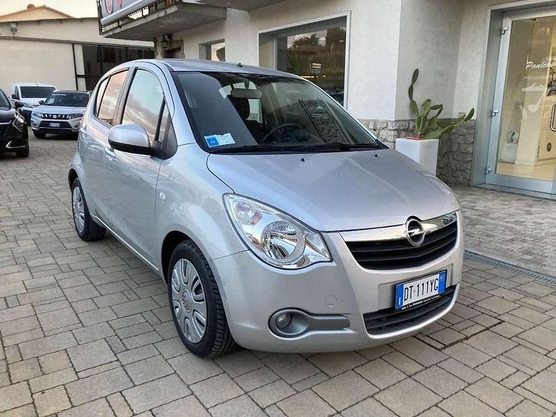 Usata Opel Agila Enjoy 65 CV (47 kW) 2009 Grigio Utilitaria