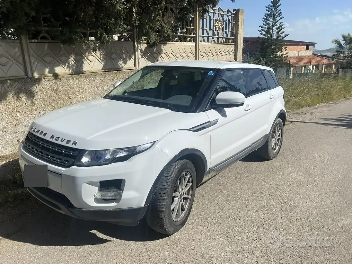 Usata Land Rover Range Rover evoque 190 CV (139 kW) 2012 Bianco SUV