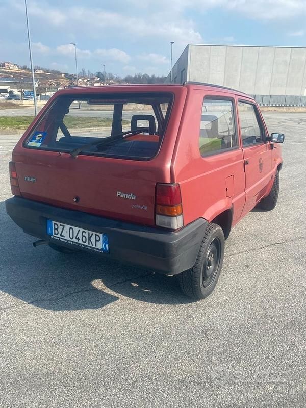 Usata Fiat Panda 2002 Rosso