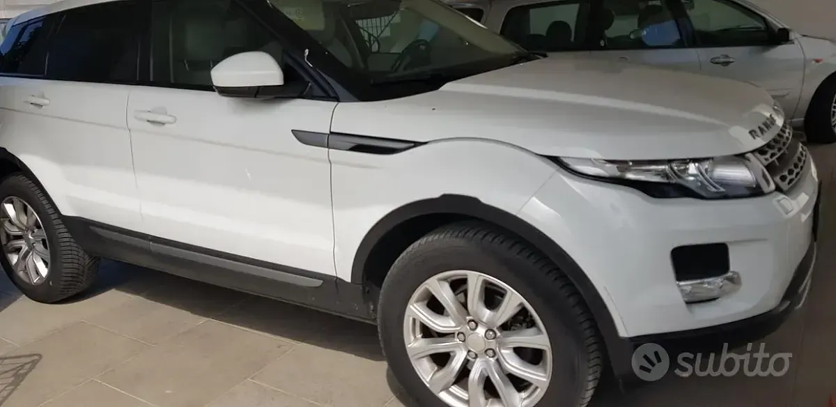 Usata Land Rover Range Rover evoque Pure 190 CV (139 kW) 2014 Bianco SUV