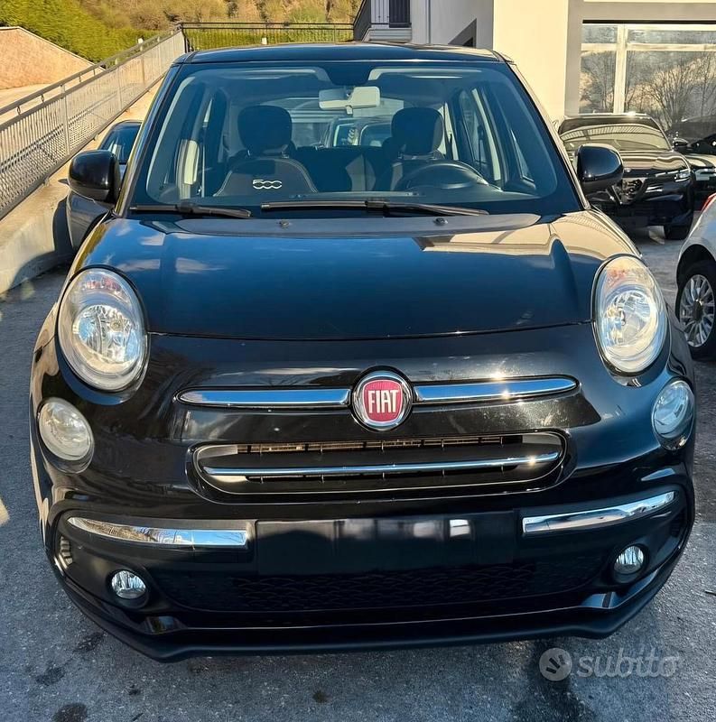 Usata Fiat 500L Lounge 95 CV (69 kW) 2018 Nero Monovolume