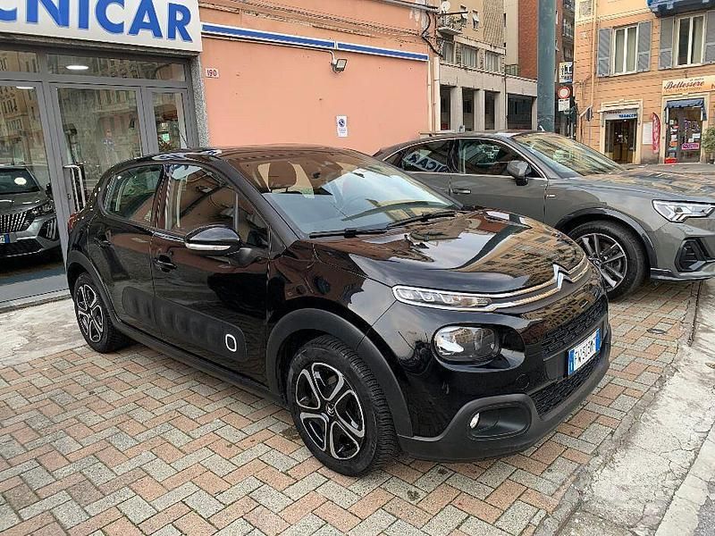 Usata Citroën C3 PureTech 83 CV (61 kW) 2019 Nero Utilitaria