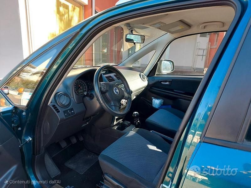 Usata Fiat Sedici 107 CV (78 kW) 2007 Verde SUV