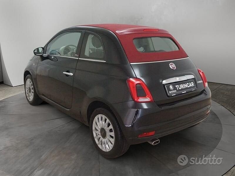 Usata Fiat 500C Dolcevita 69 CV (50 kW) 2022 Nero Cabrio