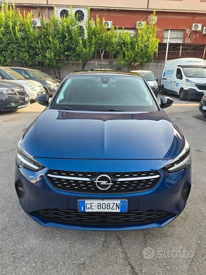 Usata Opel Corsa Edition 101 CV (74 kW) 2021 Blu Utilitaria